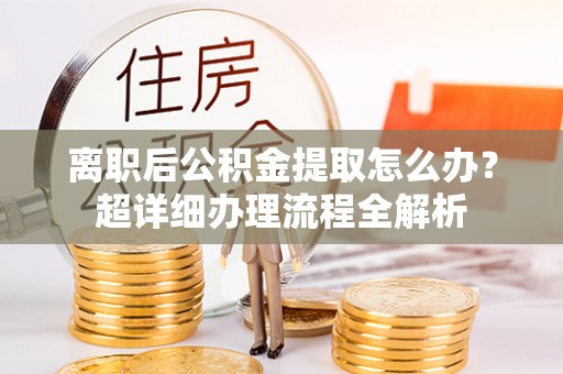 鄂伦春离职后公积金提取怎么办？超详细办理流程全解析
