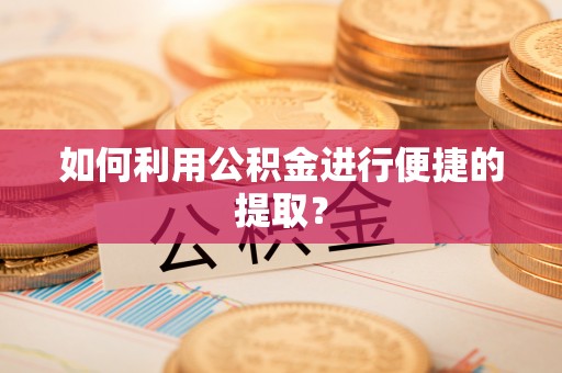鄂伦春如何利用公积金进行便捷的提取？